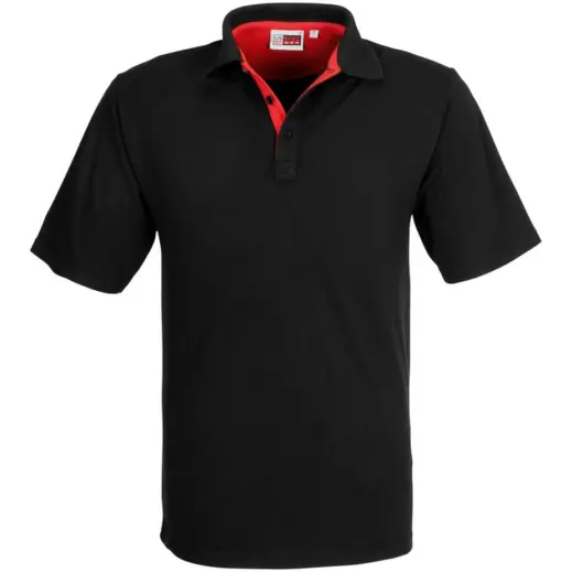 Mens Solo Golf Shirt Red
